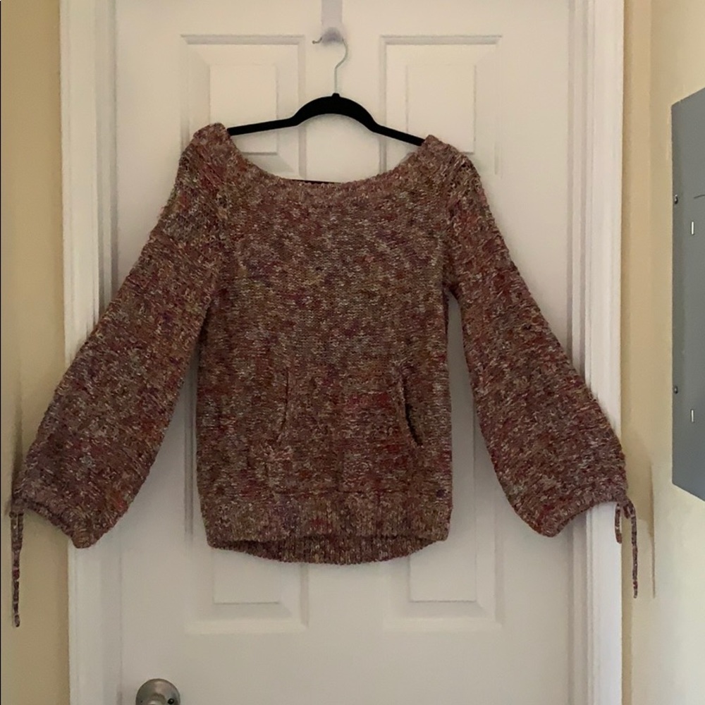 Off the shoulder sweater